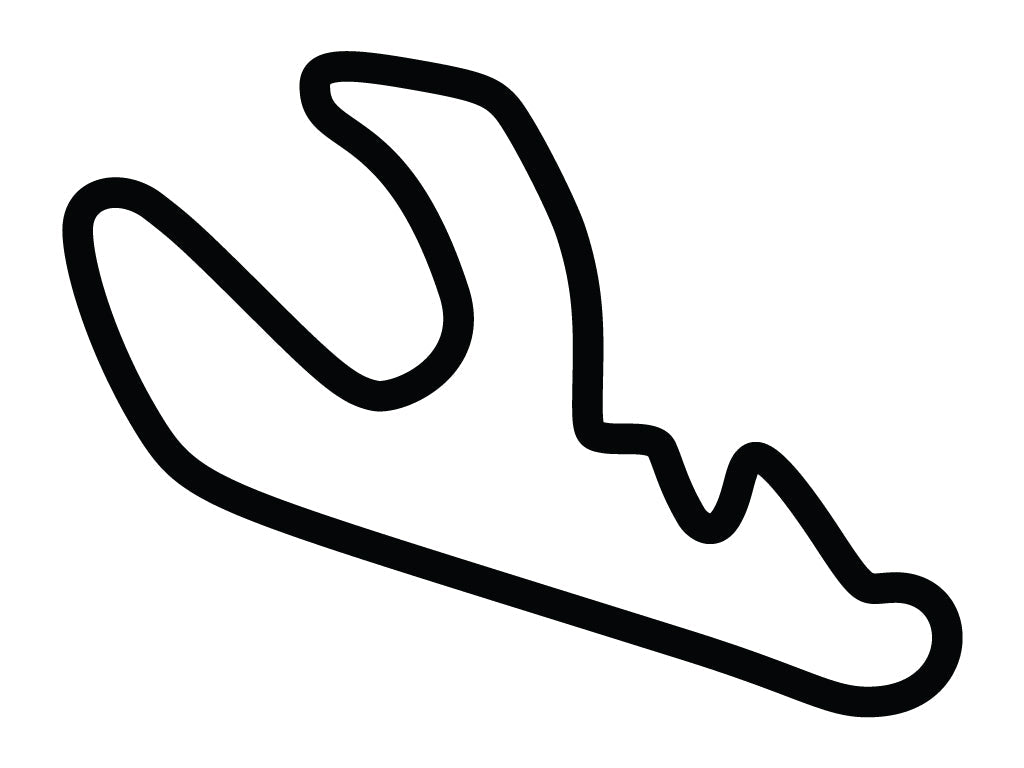 Willow Springs Streets of Willow Springs Medium with Chicane Decal