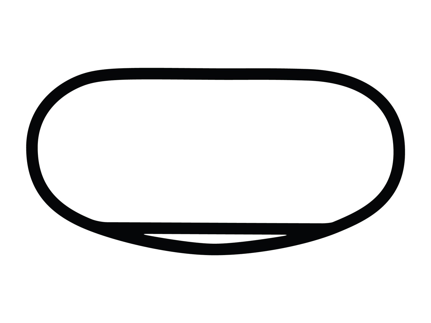 Auto Club Speedway Oval Decal