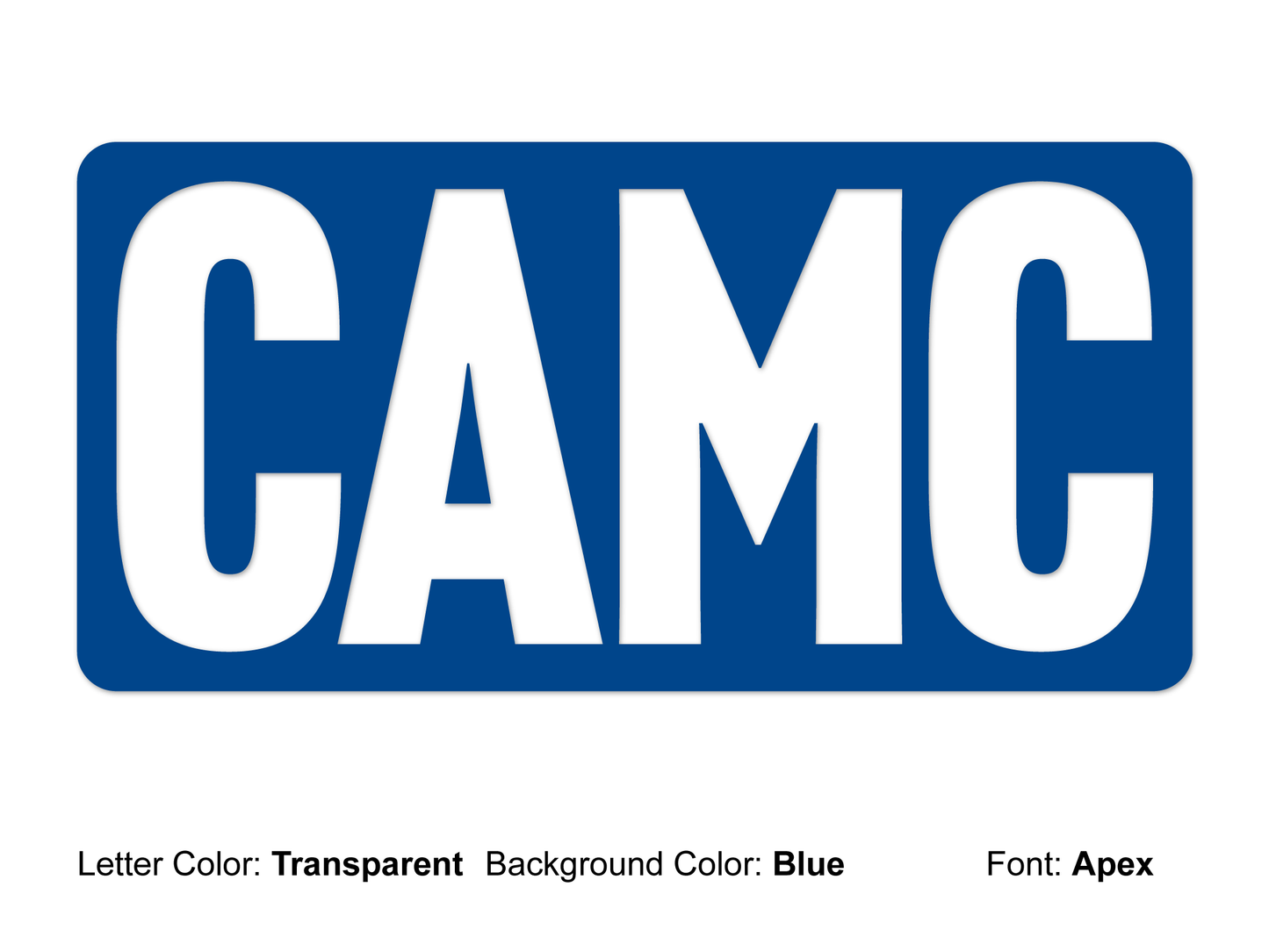 Class Letter Decal