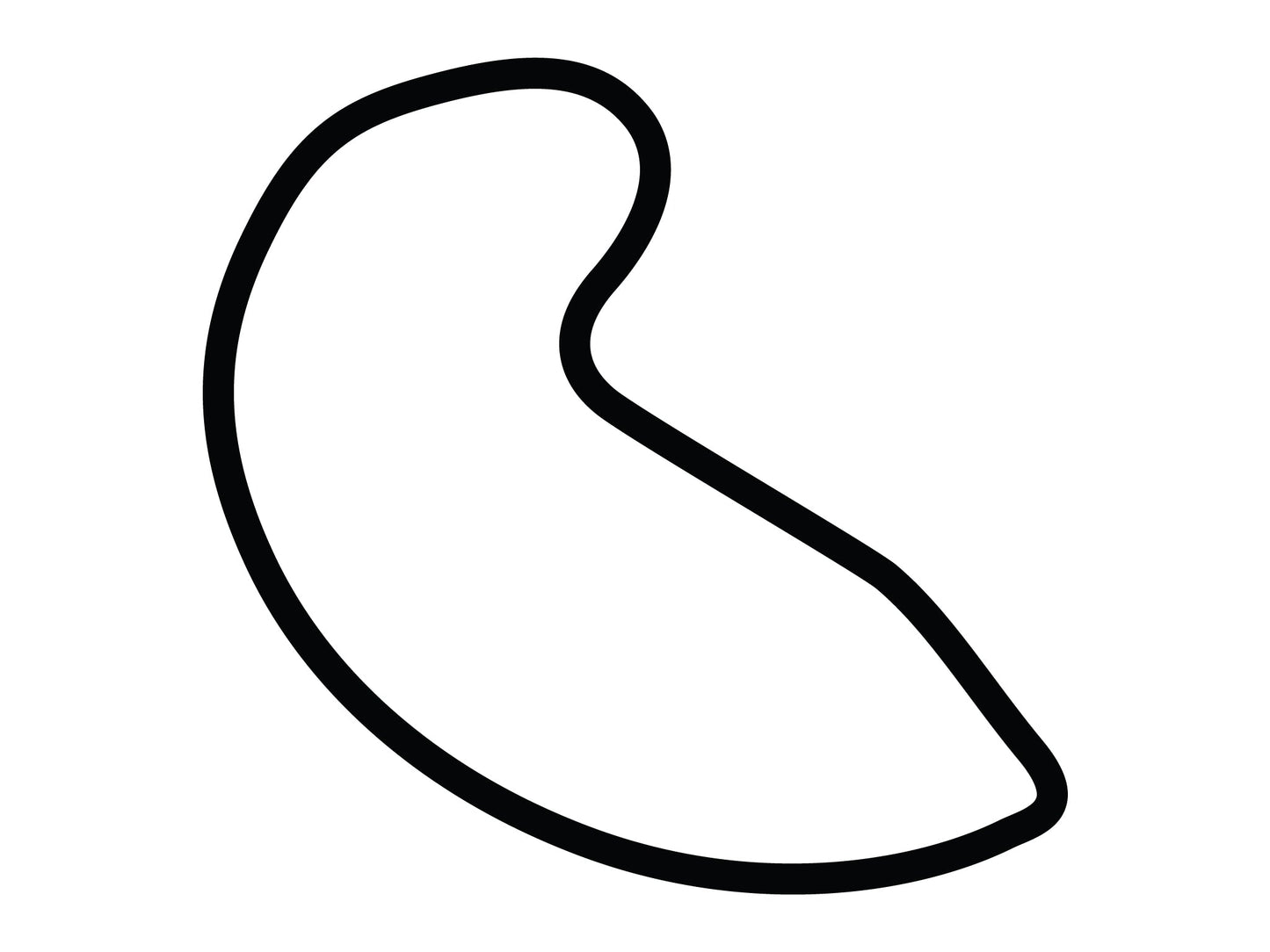 Atlanta Motorsports Park Course Variant 1 Decal