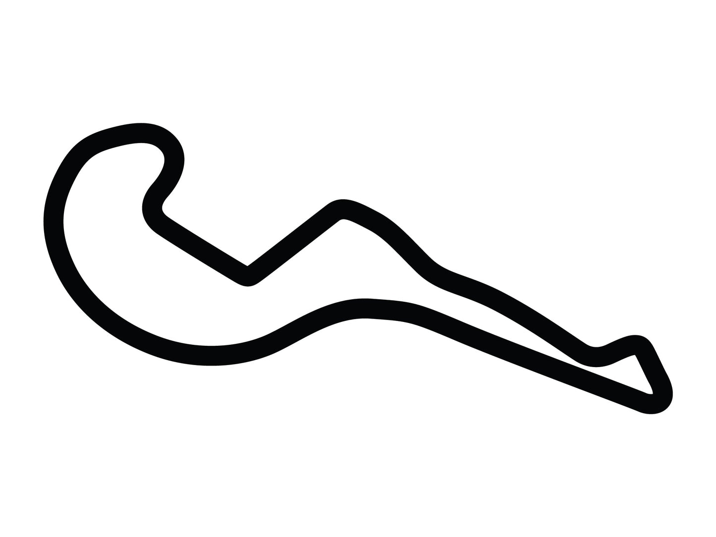 Atlanta Motorsports Park Course Variant 3 Decal
