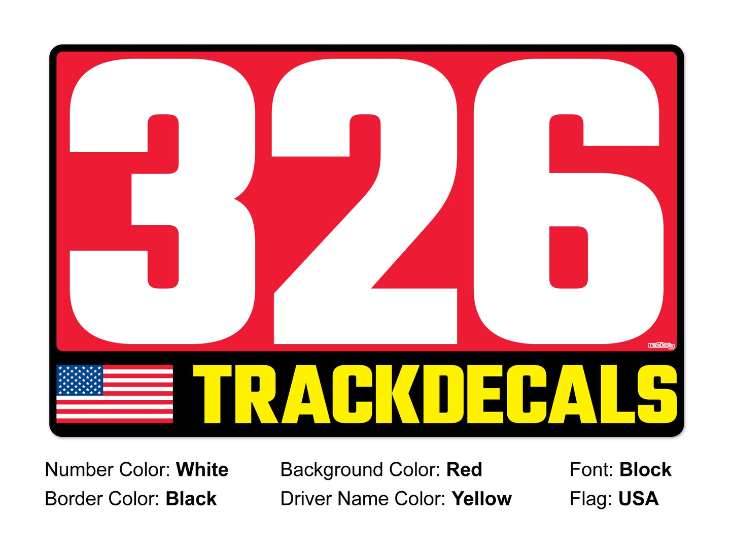 Number Plate - Standard