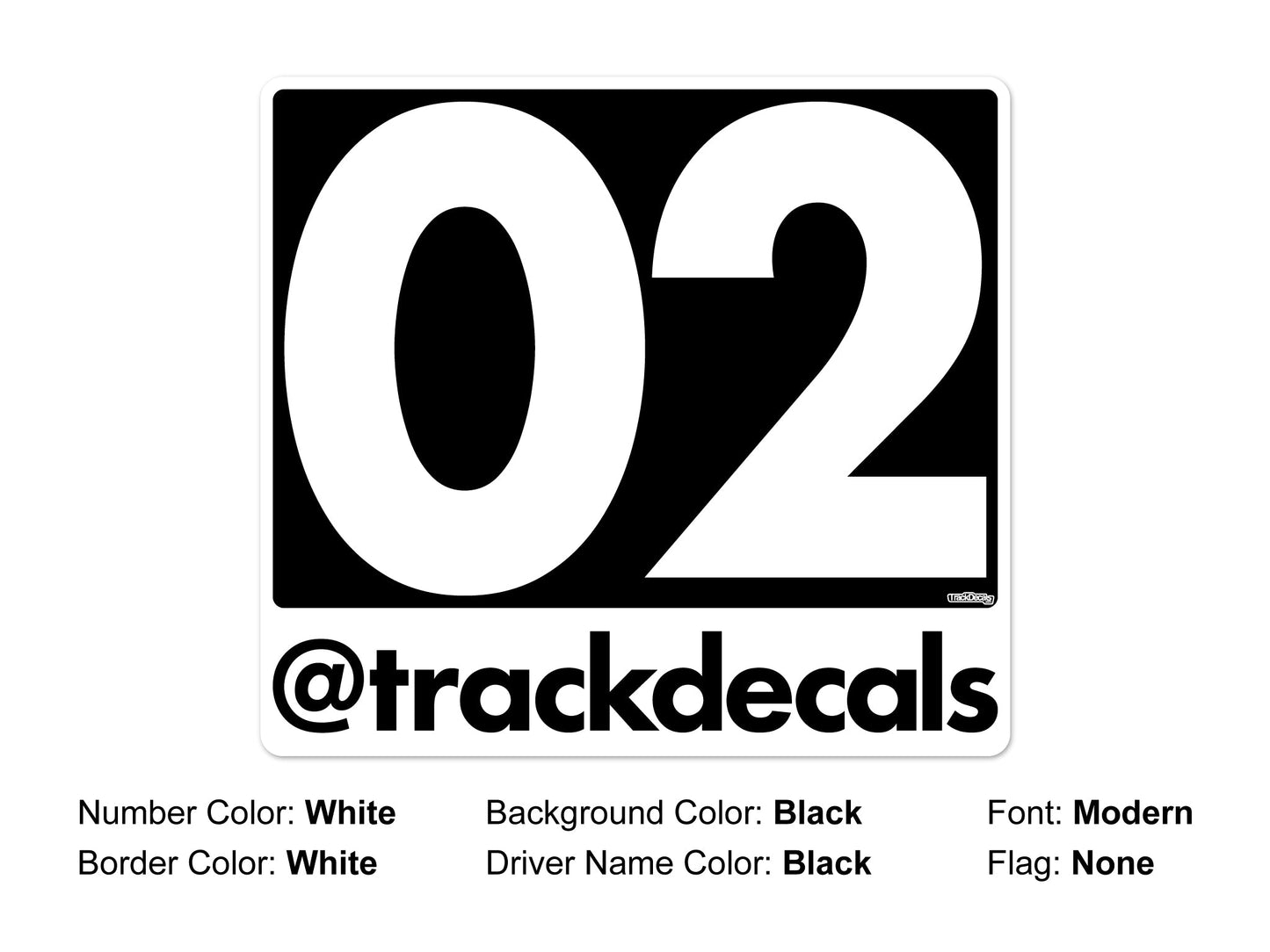 Number Plate - Standard