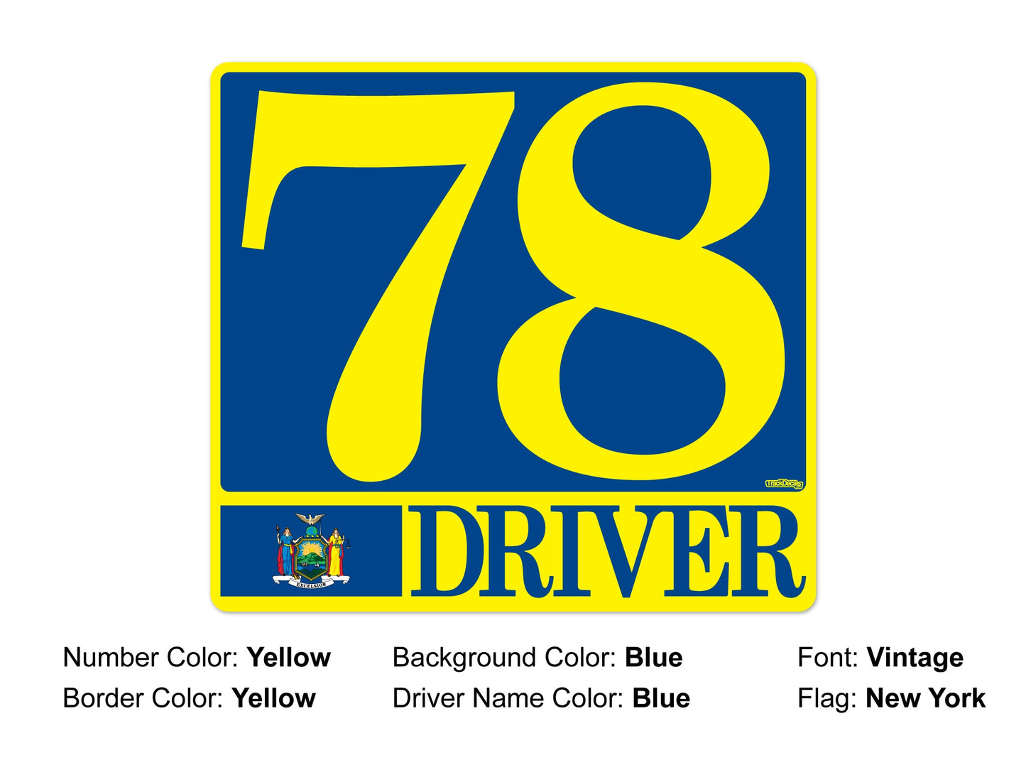 Number Plate - Standard