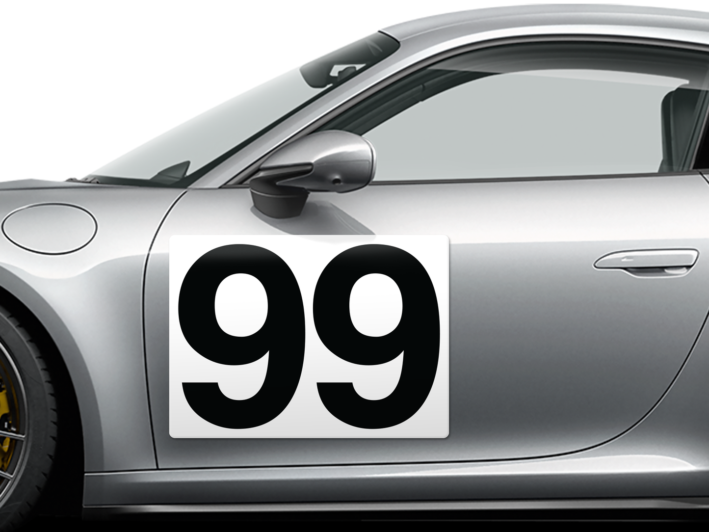 Number Plate - Simple