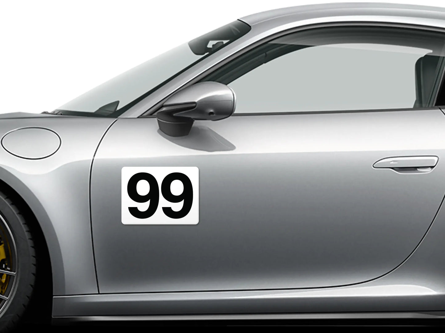 Number Plate - Simple
